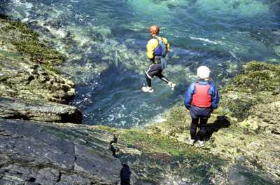 coasteering