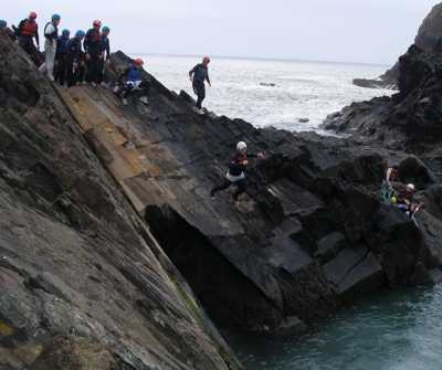 coasteering